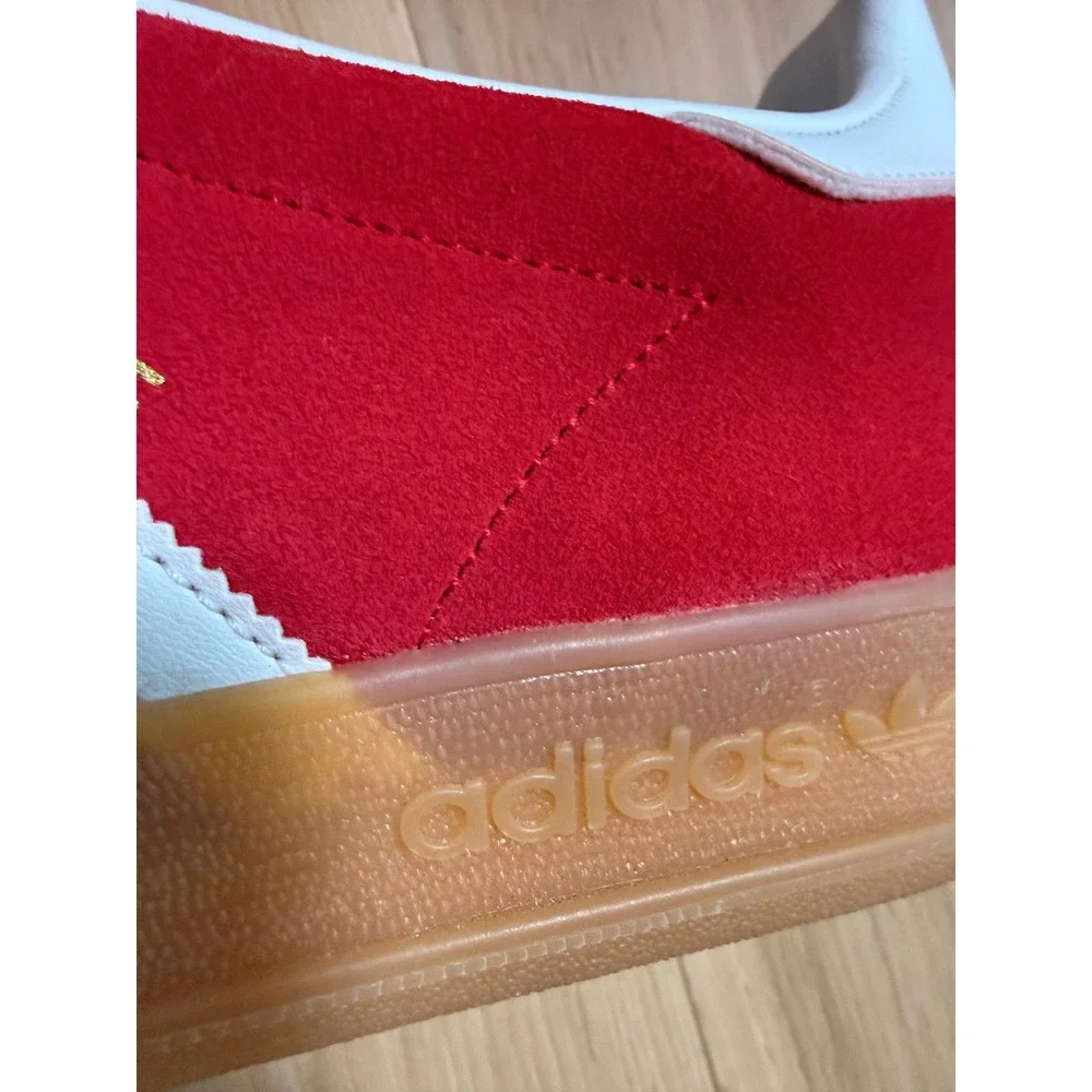 Adidas Gazelle Indoor Better Scarlet Sneakers Mens Size 11 Suede Low Top JI2063